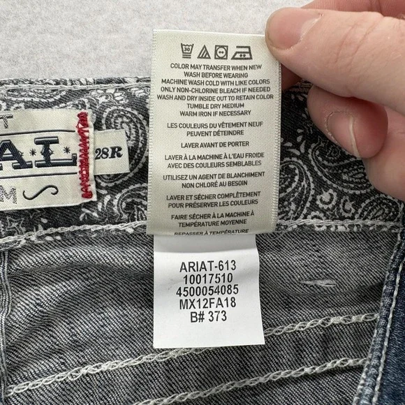 Women's ARIAT Blue Jeans - 28S - Picture 7 of 15